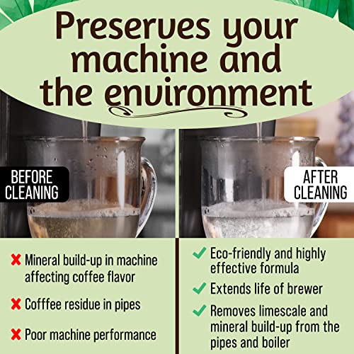 Eco-Friendly Coffee Machine Descaler for Keurig - 6 Pack