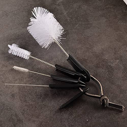 CAFEMASY 5pcs Espresso Machine Cleaning Brush Pack