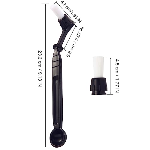 2 Coffee Cleaning Brushes with Spoons & Filter