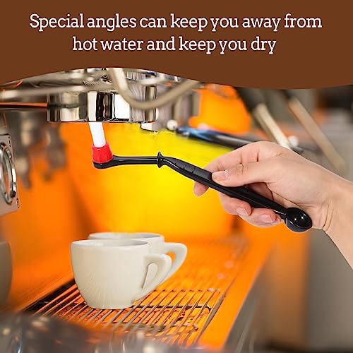 2 Coffee Cleaning Brushes with Spoons & Filter