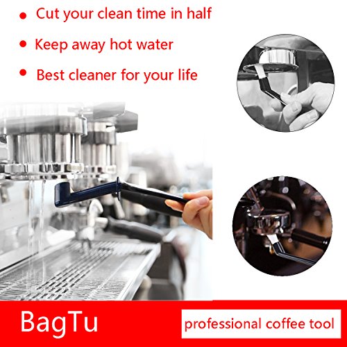 BagTu Coffee Machine Cleaning Brush & Spoon Set