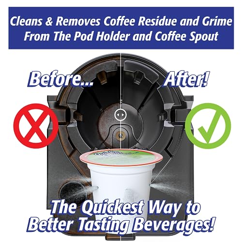 4-Pack Descaling Cups Bundle for Keurig, Nespresso, & More