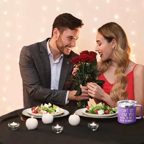 Lifecapido Love You Insulated Coffee Mug, Gift for Her