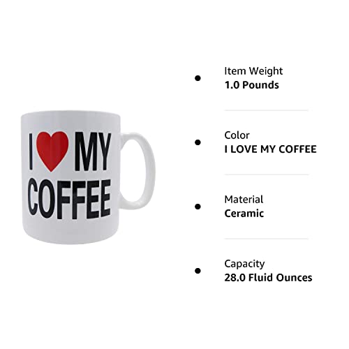 28oz XL Coffee Mug for Coffee Lovers Decoration
