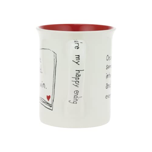 Enesco Love You More Happy Ending Story Coffee Mug