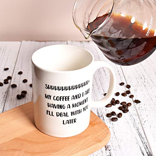 Bosmarlin Large Funny Coffee Mug for Office Worker