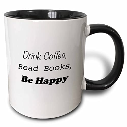 Drink Coffee Read Books Be Happy Mug, 1 Count