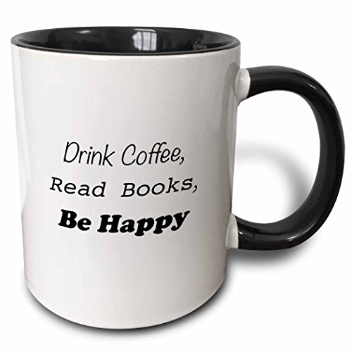Drink Coffee Read Books Be Happy Mug, 1 Count