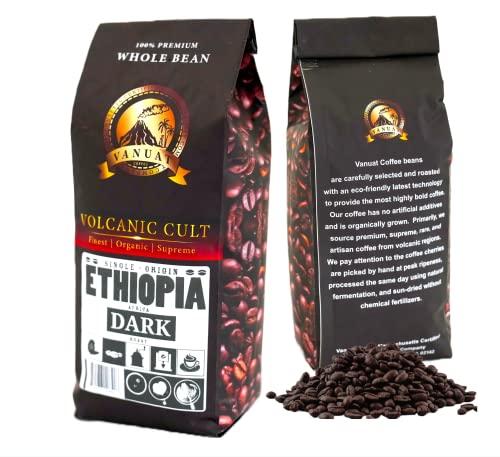 Vanuat Organic Whole Bean Artisan Coffee - 16oz