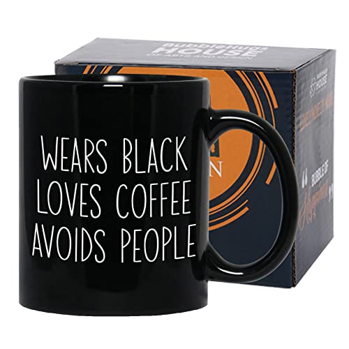 Introverts Coffee Lovers Mug 11 oz, Funny Gift