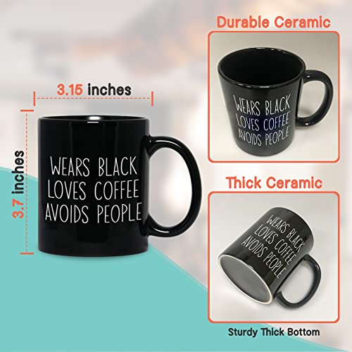 Introverts Coffee Lovers Mug 11 oz, Funny Gift