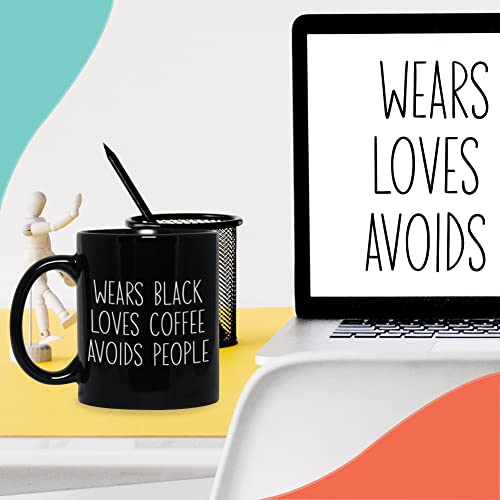 Introverts Coffee Lovers Mug 11 oz, Funny Gift