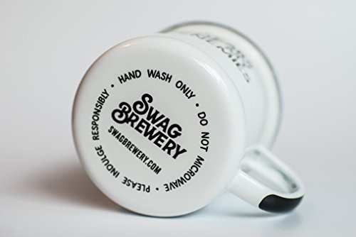 Tears of My Enemies Enamel Coffee Mug - Sarcastic Gift for Men, Women, Fathers, Boyfriends