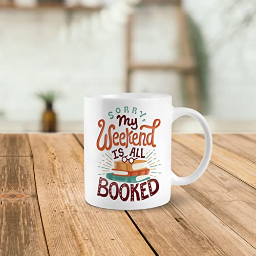 PUHEI Watercolor Books Coffee Mug Cup, Home Decor Gift