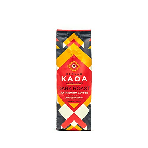 Kaoa Kenyan AA Dark Roast Whole Bean Coffee