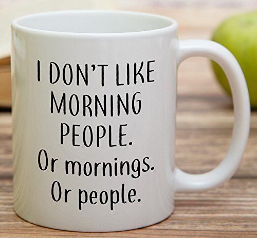 Retreez Funny Mug - Sarcasm for Morning Haters