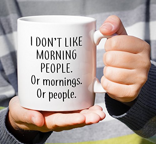 Retreez Funny Mug - Sarcasm for Morning Haters