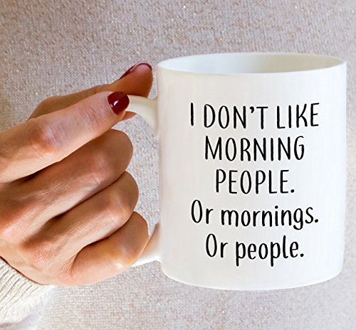 Retreez Funny Mug - Sarcasm for Morning Haters