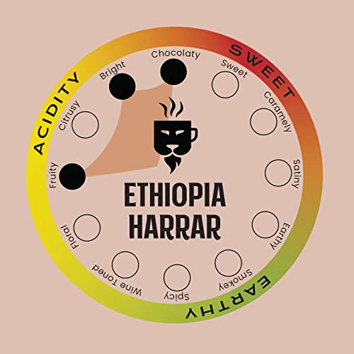 Ethiopian Harrar Premium Single Origin Medium Roast Coffee