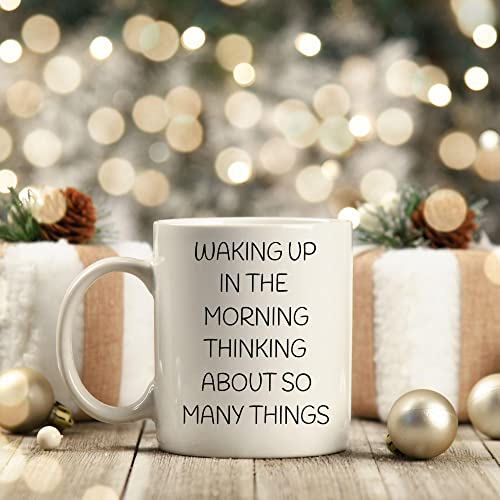 Morning Person Coffee Lover White Ceramic Mug 11oz