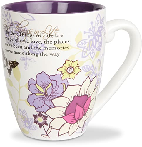 Pavilion Ceramic Mark My Words Life Mug, 20oz