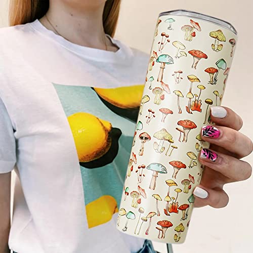 20 oz Mushroom Tumbler for Women, Unique Gift