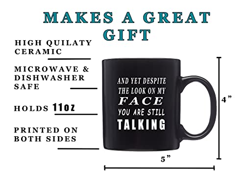 Sarcastic Novelty Coffee Mug for Work Office