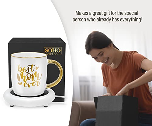 Best Mom Ever Coffee Lover Mug Gift Boxed