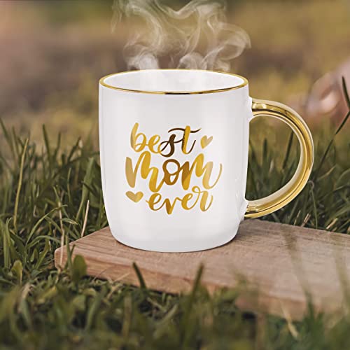 Best Mom Ever Coffee Lover Mug Gift Boxed