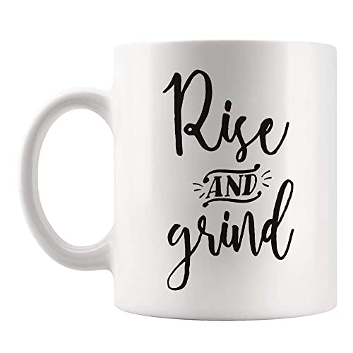 Fonhark - Rise and Grind Coffee Lovers' Mug