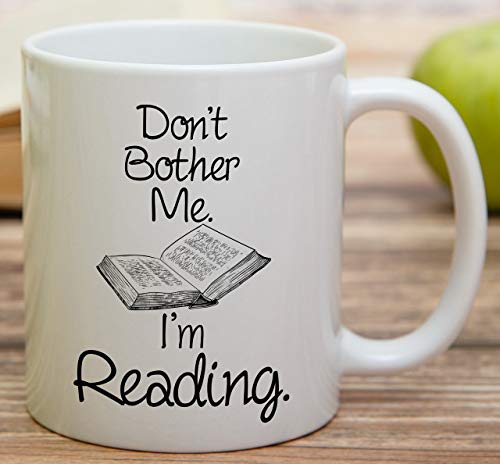 Retreez Funny Mug - Don't Bother Me Reading
