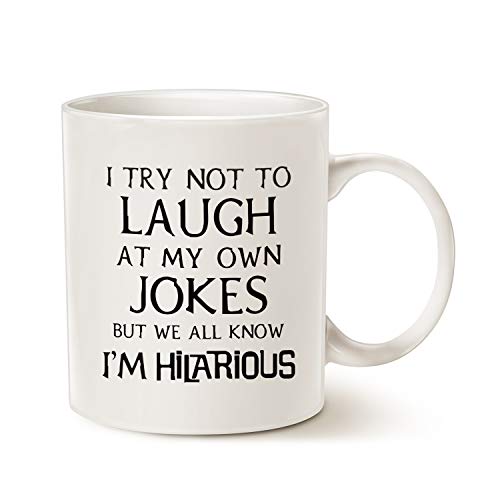 MAUAG Funny Saying Coffee Mug, Hilarious Holiday Gift