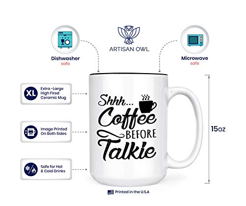 Artisan Owl Funny Morning Coffee Tea Mug