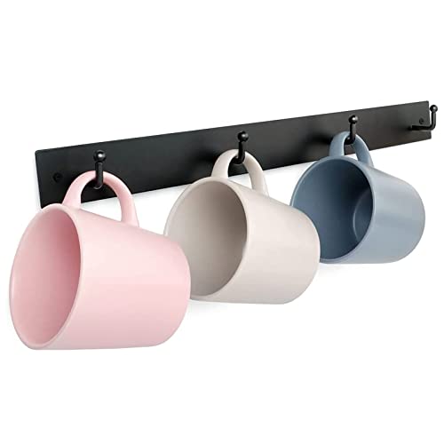 Coffee Mug Wall Rack with 4 Hooks