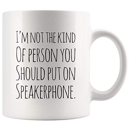Sarcastic Funny Coffee Mug for Mom, Dad, Boss