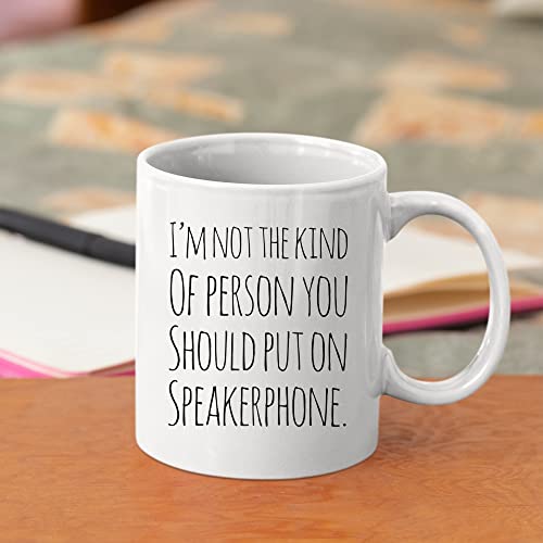 Sarcastic Funny Coffee Mug for Mom, Dad, Boss