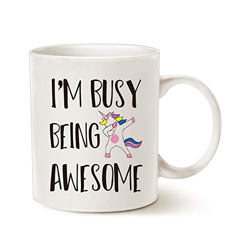 MAUAG Funny Quote Coffee Mug, 11 Oz, White