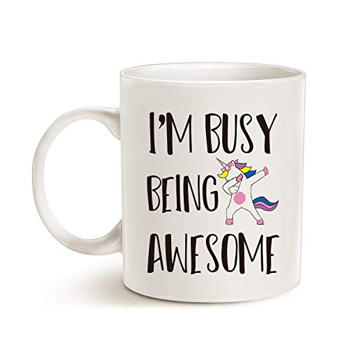 MAUAG Funny Quote Coffee Mug, 11 Oz, White