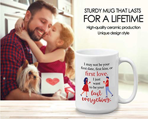 Bubble Hugs Relationship Coffee Mug: Not Your First