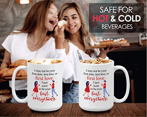 Bubble Hugs Relationship Coffee Mug: Not Your First