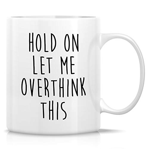 Retreez Funny Mug - Overthinking Introvert Coffee Cup