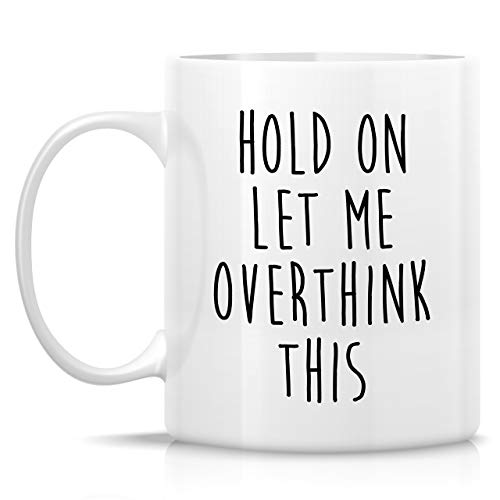 Retreez Funny Mug - Overthinking Introvert Coffee Cup