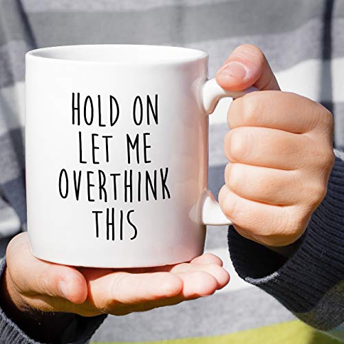 Retreez Funny Mug - Overthinking Introvert Coffee Cup