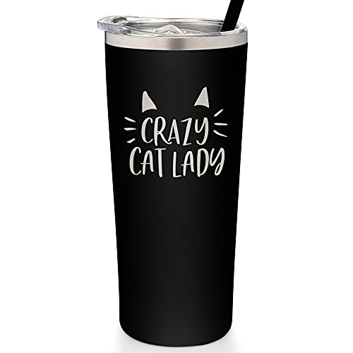 Crazy Cat Lady Stainless Steel Cat Tumbler
