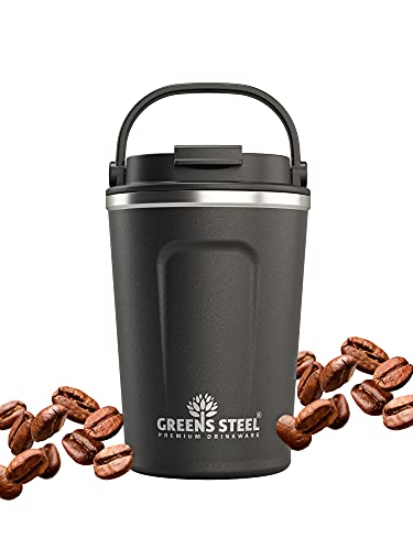 12 oz Stainless Steel Insulated Coffee Travel Mug