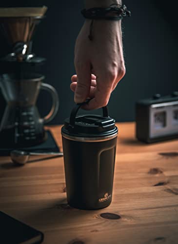 12 oz Stainless Steel Insulated Coffee Travel Mug