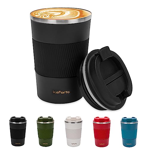 Kaforto 12oz Stainless Steel Insulated Coffee Travel Mug
