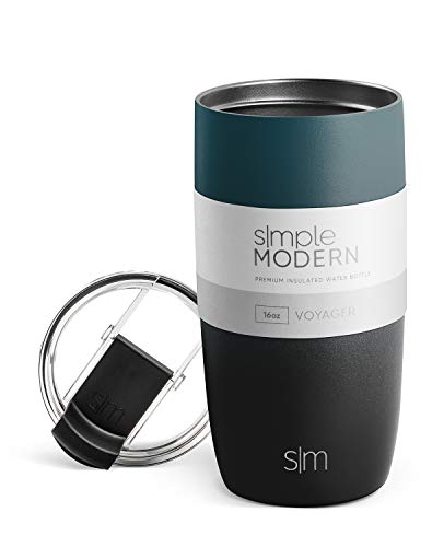 Insulated Stainless Steel Travel Coffee Tumbler Flip Lid