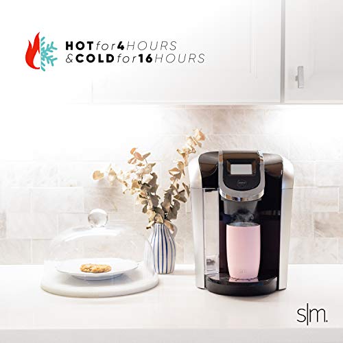 Insulated Stainless Steel Travel Coffee Tumbler Flip Lid