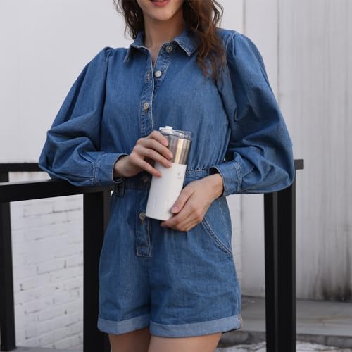 SANTECO 17 oz Travel Coffee Mug, Insulated Stainless Steel